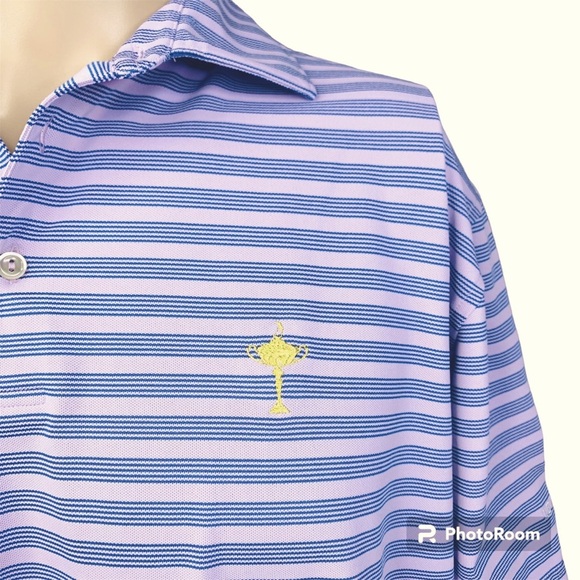 Peter Millar Large Polo Ryder Cup France 2018 Le Golf International Tour… - Picture 7 of 10